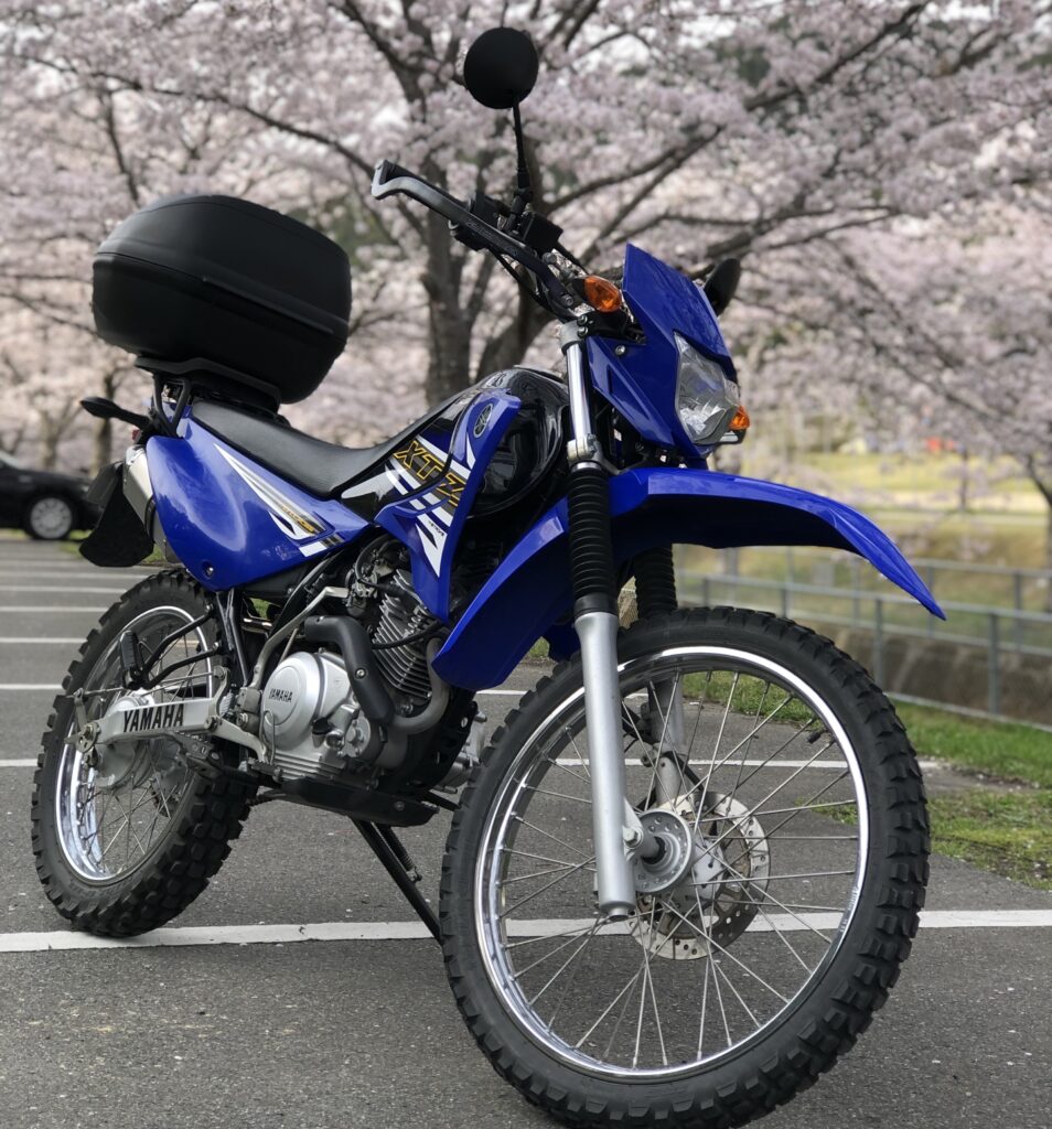 ストア xtz125 オフロードミラー